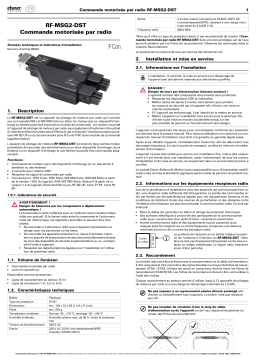 Elsner RF-MSG2-DST Manuel utilisateur