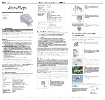 Elsner Suntracer KNX basic Manuel utilisateur | Fixfr