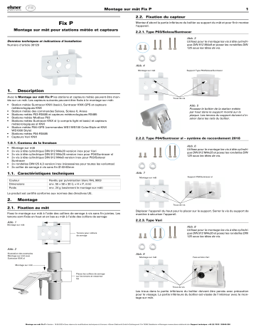 Elsner Fix P Manuel utilisateur | Fixfr