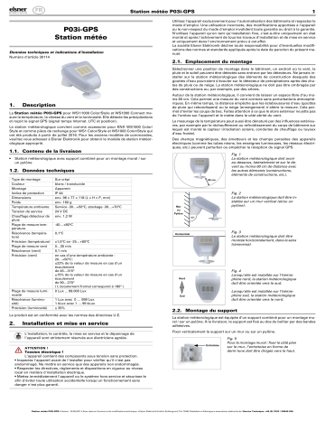 Elsner P03i-GPS Manuel utilisateur | Fixfr