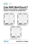 Elsner Cala KNX MultiTouch T a partir de SW 0.1.9, SN 2021011801 Manuel utilisateur