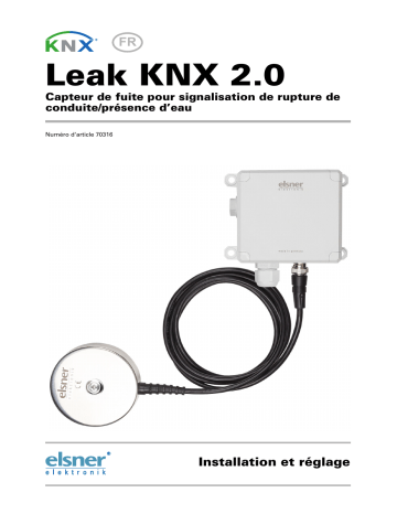Elsner Leak KNX 2.0 Manuel utilisateur | Fixfr
