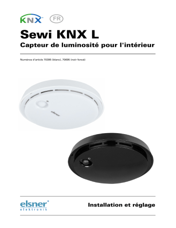 Elsner Sewi KNX L Manuel utilisateur | Fixfr
