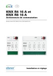 Elsner KNX R8 16 A et KNX R4 16 A Manuel utilisateur