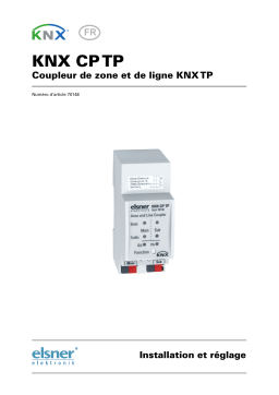 Elsner KNX CP TP Manuel utilisateur