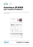 Elsner Interface IP-KNX Manuel utilisateur