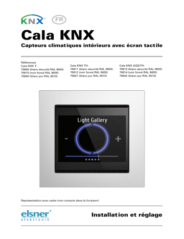 Elsner Cala KNX 2.2 Manuel utilisateur | Fixfr