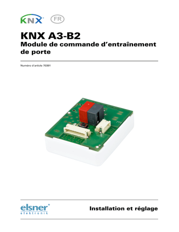 Elsner KNX A3-B2 Manuel utilisateur | Fixfr