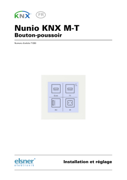 Elsner Nunio KNX M-T Manuel utilisateur