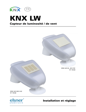 Elsner KNX LW Manuel utilisateur | Fixfr