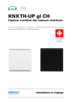 Elsner KNX TH-UP gl CH Manuel utilisateur