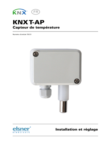 Elsner KNX T-AP Manuel utilisateur | Fixfr