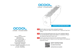 Alphacool 14298 NexXxoS UT60 Full Copper X-Flow 40mm Dual Radiator Manuel du propriétaire