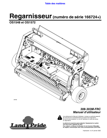 Land Pride OS15 Series Overseeders Manuel utilisateur | Fixfr