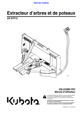 Land Pride STP15 Series Tree/Post Puller Manuel utilisateur