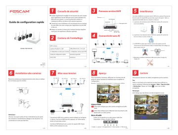 Foscam FN3104W-B4 Manuel utilisateur | Fixfr