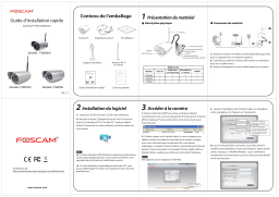 Foscam FI9805W Manuel utilisateur