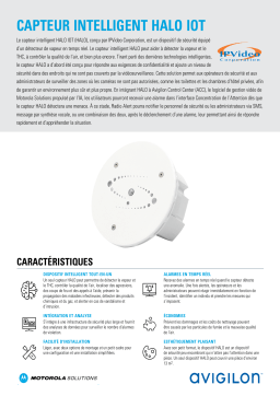 Avigilon HALO Smart Sensor Fiche technique