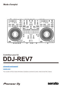 Pioneer DDJ-REV7 DJ Controller Manuel du propriétaire