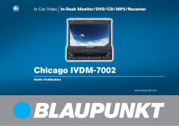 Blaupunkt CHICAGO IVDM-7002 Manuel du propriétaire