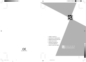 Oregon Scientific ds 6868 Manuel du propriétaire | Fixfr