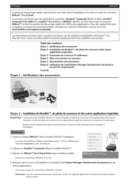 IRIS IRIScan Pro 3 Cloud Manuel du propriétaire