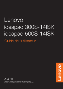 Lenovo ideapad 500S-14ISK Manuel du propriétaire