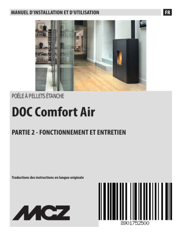 MCZ Doc Comfort Air Manuel du propriétaire | Fixfr