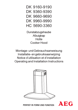 AEG DK9160-AL Manuel du propriétaire