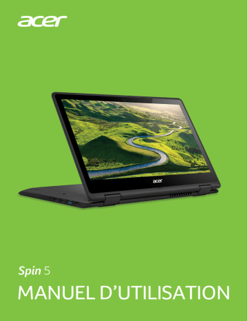 Acer Spin 5 - SP513-51 Manuel du propriétaire | Fixfr