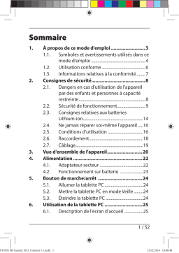 Medion MD 60036 - LIFETAB P10506 Manuel du propriétaire