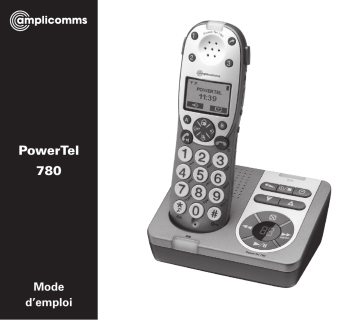 Amplicom PowerTel 780 Manuel du propriétaire | Fixfr