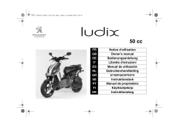 Peugeot Ludix Manuel du propriétaire