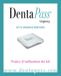 DentaPass Kit Urgence Dentaire Indispensable | Pansement Dentaire Manuel utilisateur