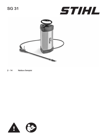 STIHL SG 31 Manuel utilisateur | Fixfr
