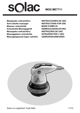 Taurus Solac Manuel utilisateur