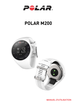 Polar - M200 Manuel utilisateur