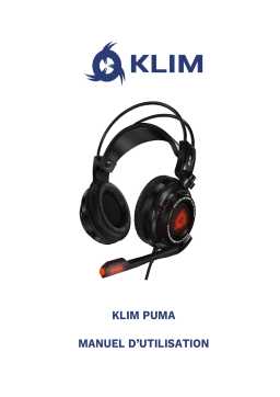 KLIM PUMA Manuel utilisateur