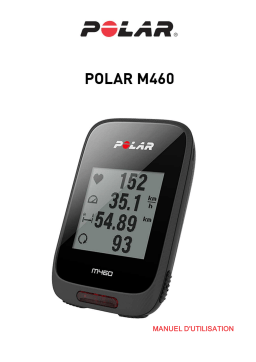 Polar - M460 Manuel utilisateur