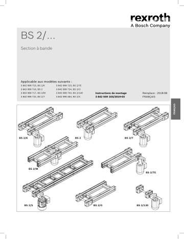 Bosch Rexroth 3842559103 BS 2/… Manuel utilisateur | Fixfr