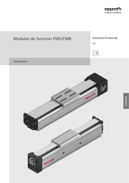 Bosch Rexroth R320103174 Modules de fonction FMS Manuel utilisateur