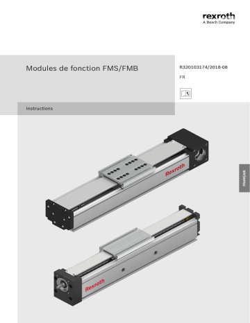 Bosch Rexroth R320103174 Modules de fonction FMS Manuel utilisateur | Fixfr