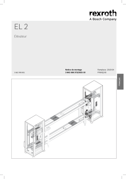 Bosch Rexroth 3842558373 EL 2 Elevateur Manuel utilisateur