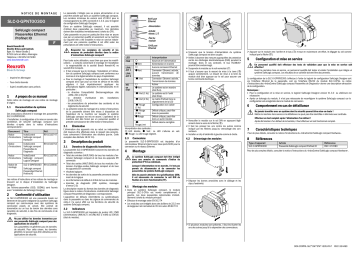 Bosch Rexroth R911334460 SLC-0-GPNT00300 SafeLogic compact Passerelles Ethernet Profinet IO Manuel utilisateur | Fixfr