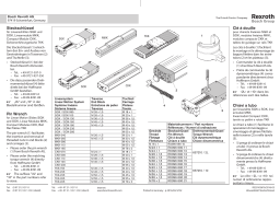 Bosch Rexroth R320103676 Pin Wrench Manuel utilisateur