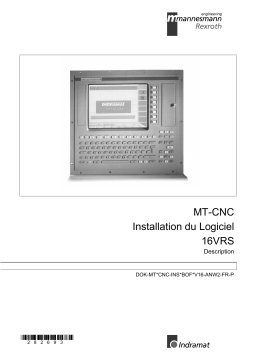 Bosch Rexroth R911282693 MT-CNC Manuel utilisateur