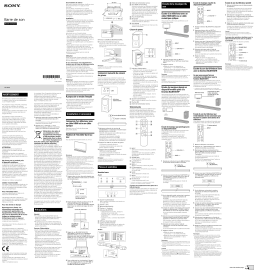 Sony HT-S400 Manuel utilisateur