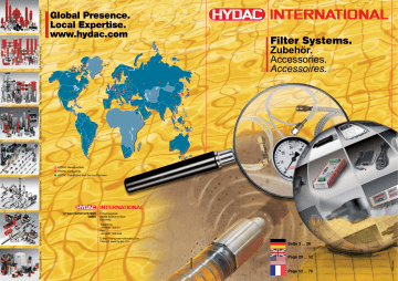 Hydac Fluid Sensors Manuel utilisateur | Fixfr