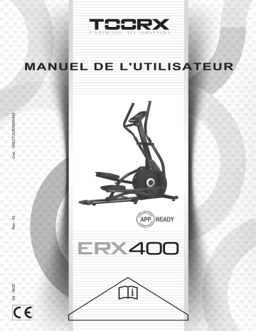 Toorx ERX-400 Manuel utilisateur | Fixfr