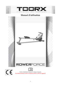 Toorx Rower Force Manuel utilisateur